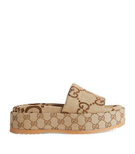 gucci sandalia|Gucci flat sandals on sale.